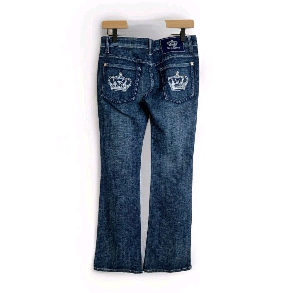 Victoria Beckham Blue Boot Cut Jeans